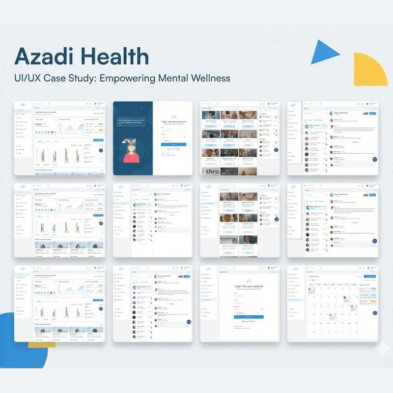Azadi Enterprise CRM Dashboard Design