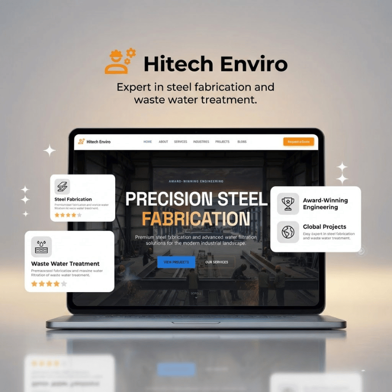 steel fabrication and waste water treatment